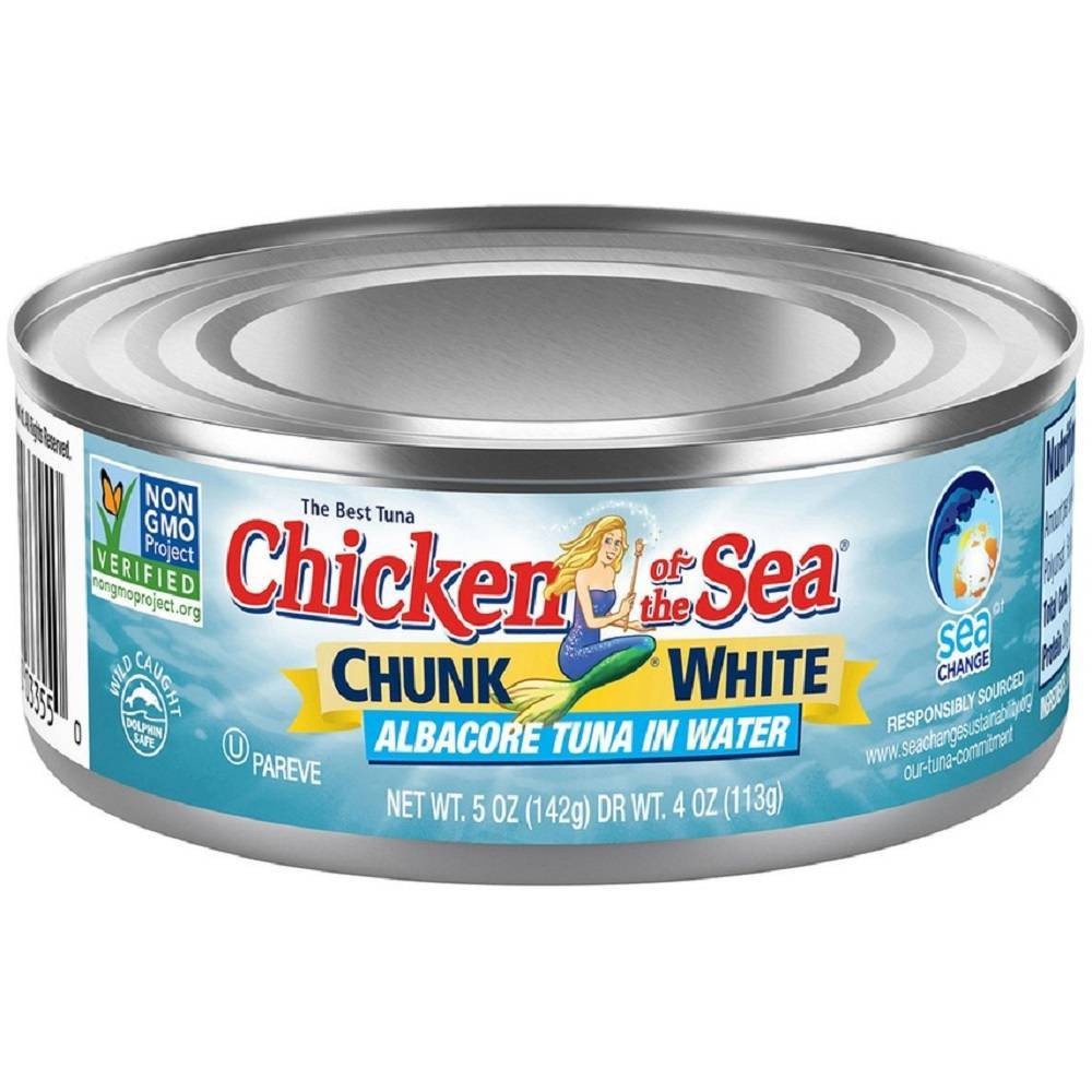 slide 1 of 1, Chicken of the Sea Chunk White Albacore Tuna in Water, 