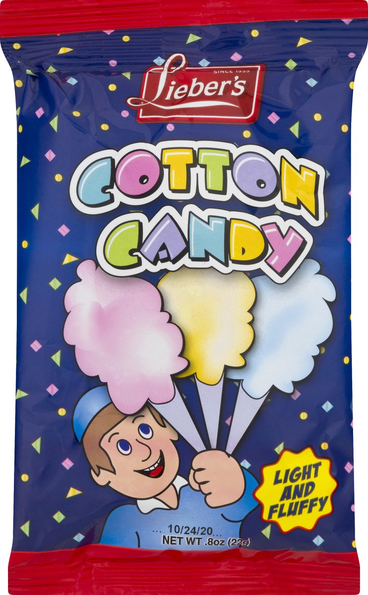 slide 4 of 12, Lieber's Light and Fluffy Cotton Candy 0.8 oz, 0.8 oz