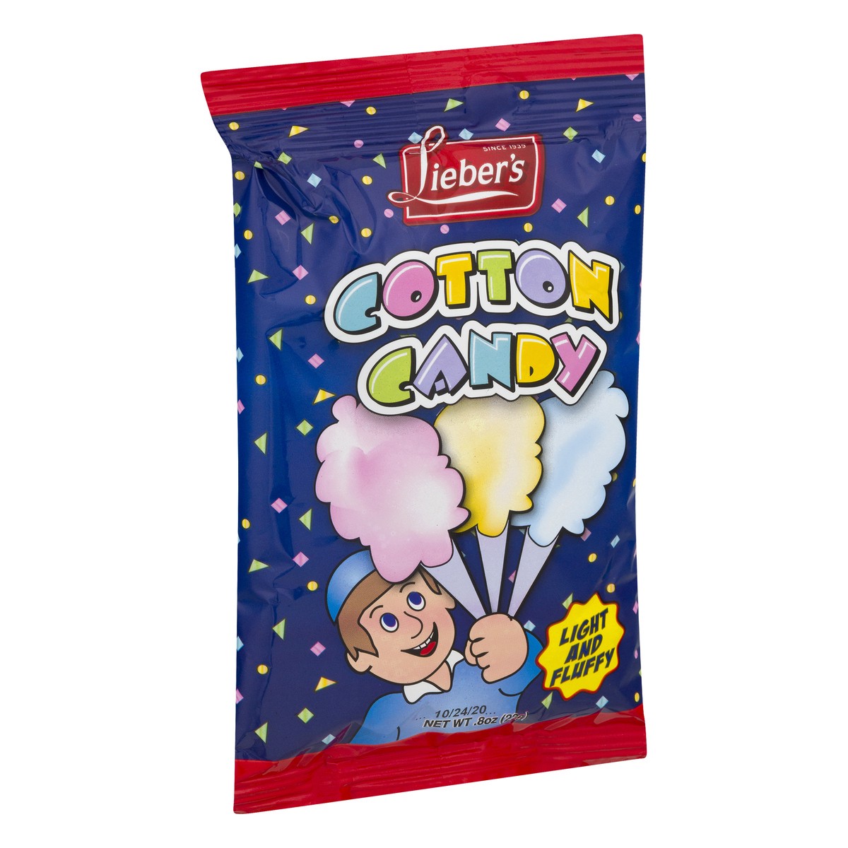 slide 7 of 12, Lieber's Light and Fluffy Cotton Candy 0.8 oz, 0.8 oz