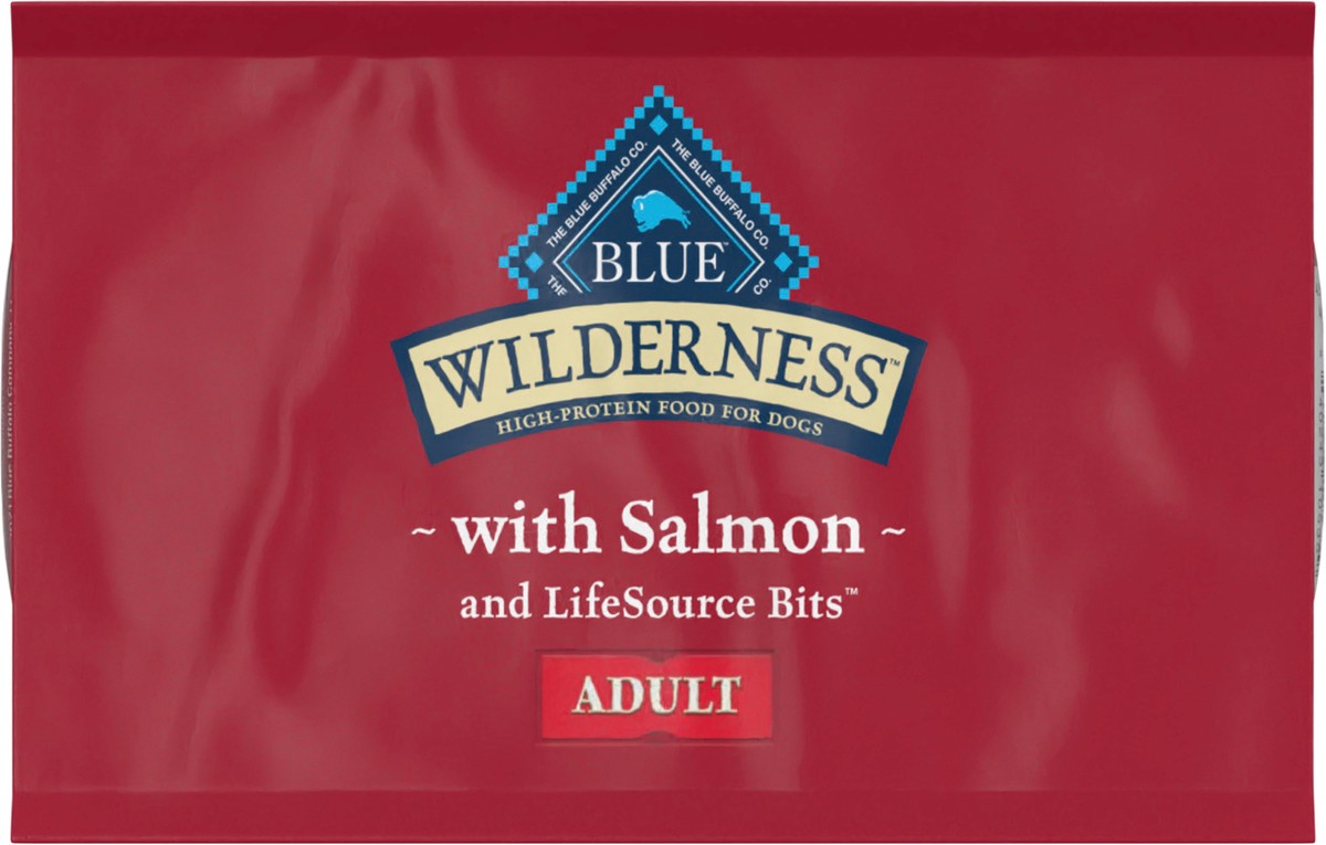 slide 7 of 9, Blue Buffalo Wilderness High Protein, Natural Adult Dry Dog Food, Salmon 4.5-lb, 4.5 lb