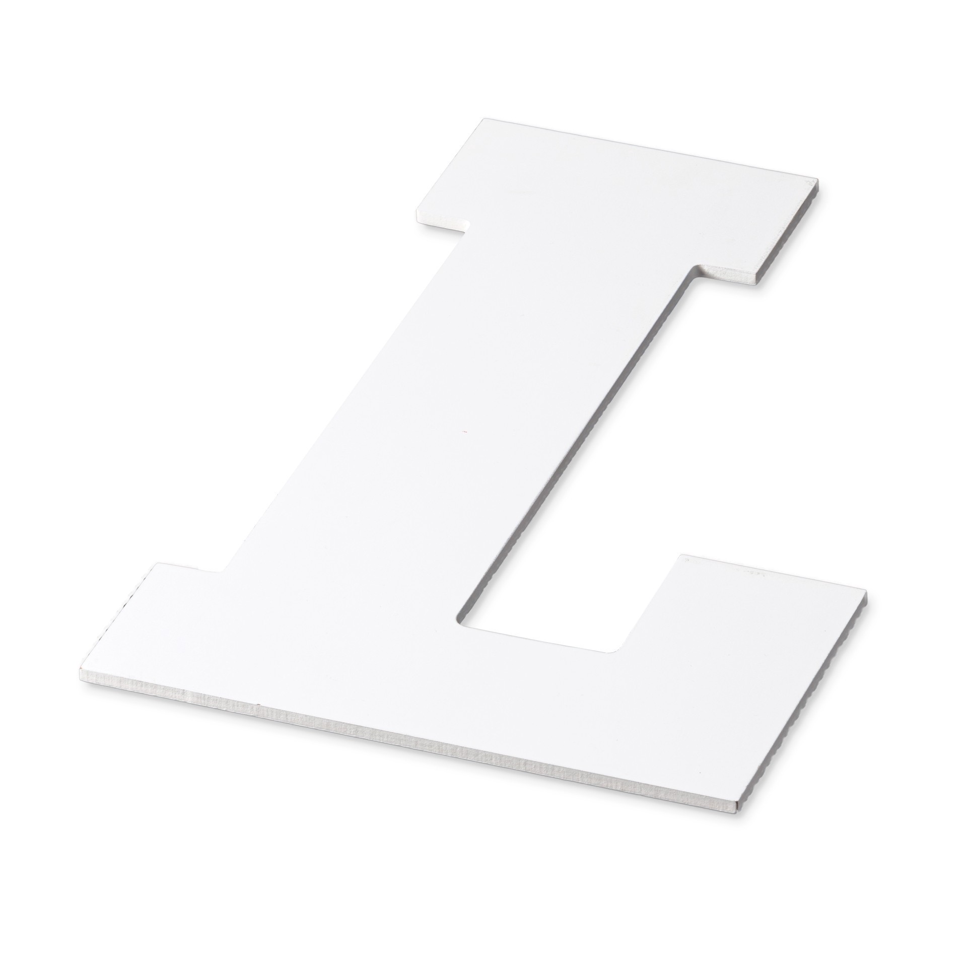 slide 2 of 3, 13" White Mdf Uppercase Letter By Make Market, 13 in
