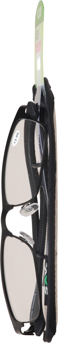 slide 8 of 9, Clear Readers +2.00 Eyeglasses 1 ea Card, 1 ct