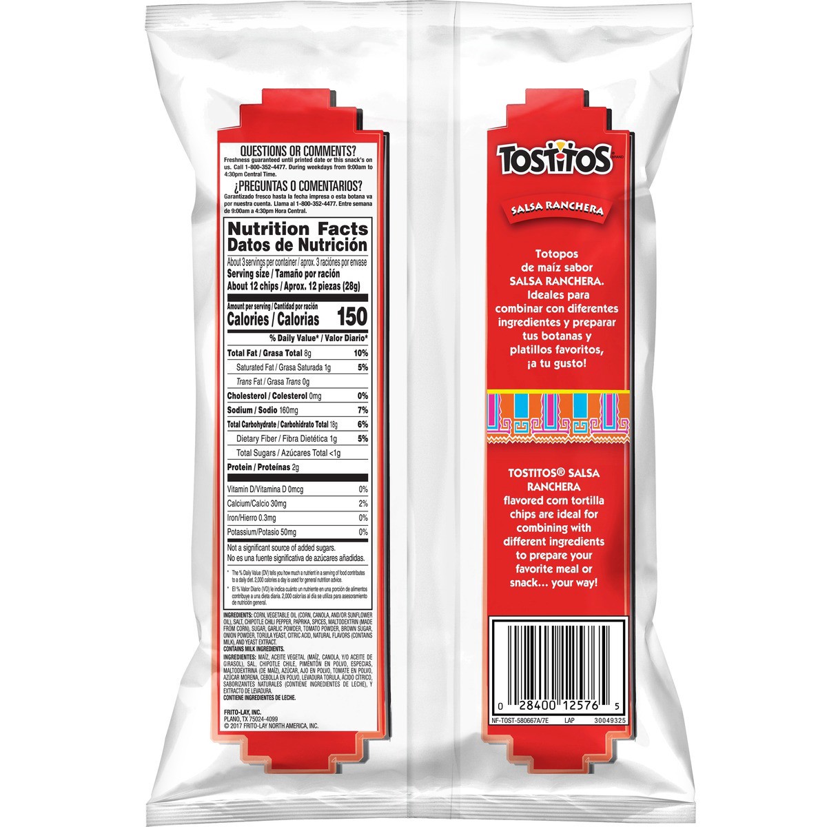 slide 4 of 7, Tostitos Tortilla Chips, 3.13 oz