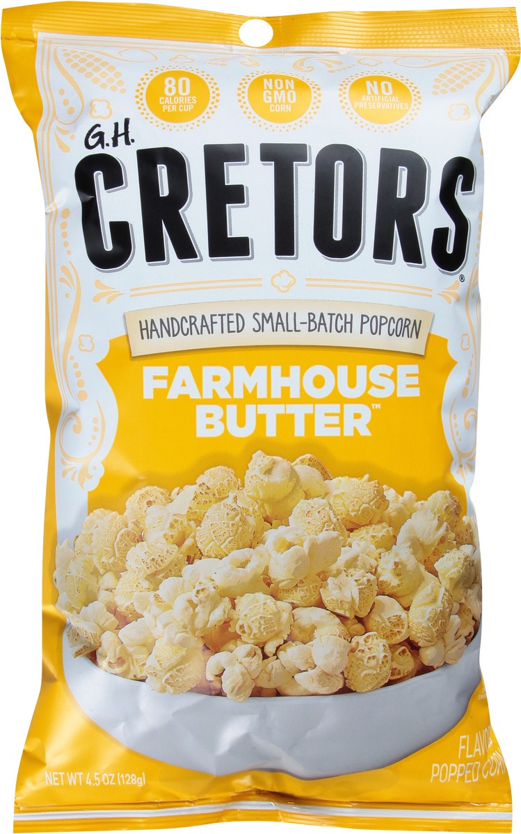 slide 7 of 9, GH Cretors Cretors Farmhouse Butter Popcorn 4.5 oz, 4.5 oz