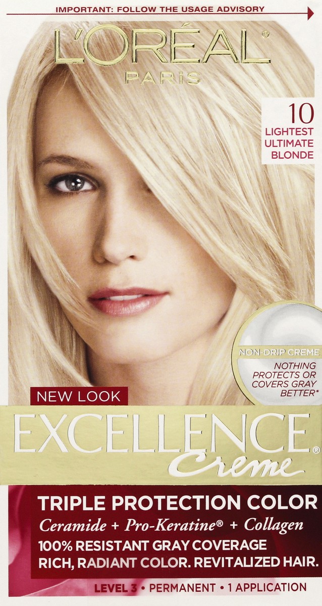 slide 1 of 5, L'Oréal Loreal 10 Lt Ash Blonde 1 Ea - 1 Each, 1 ct