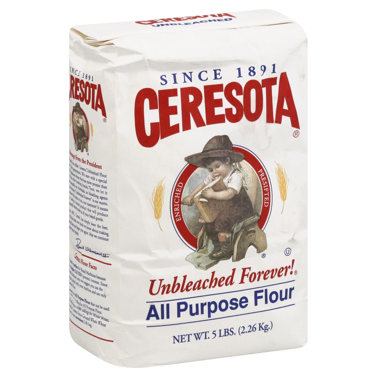 slide 4 of 5, Ceresota Flour 5 lb, 5 lb