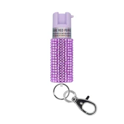 Sabre Jeweled Design Pepper Spray - Lavender