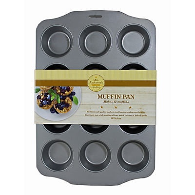 slide 1 of 1, Harold Import Co. 12 Cup Muffin Pan Nonstick, 12 cups