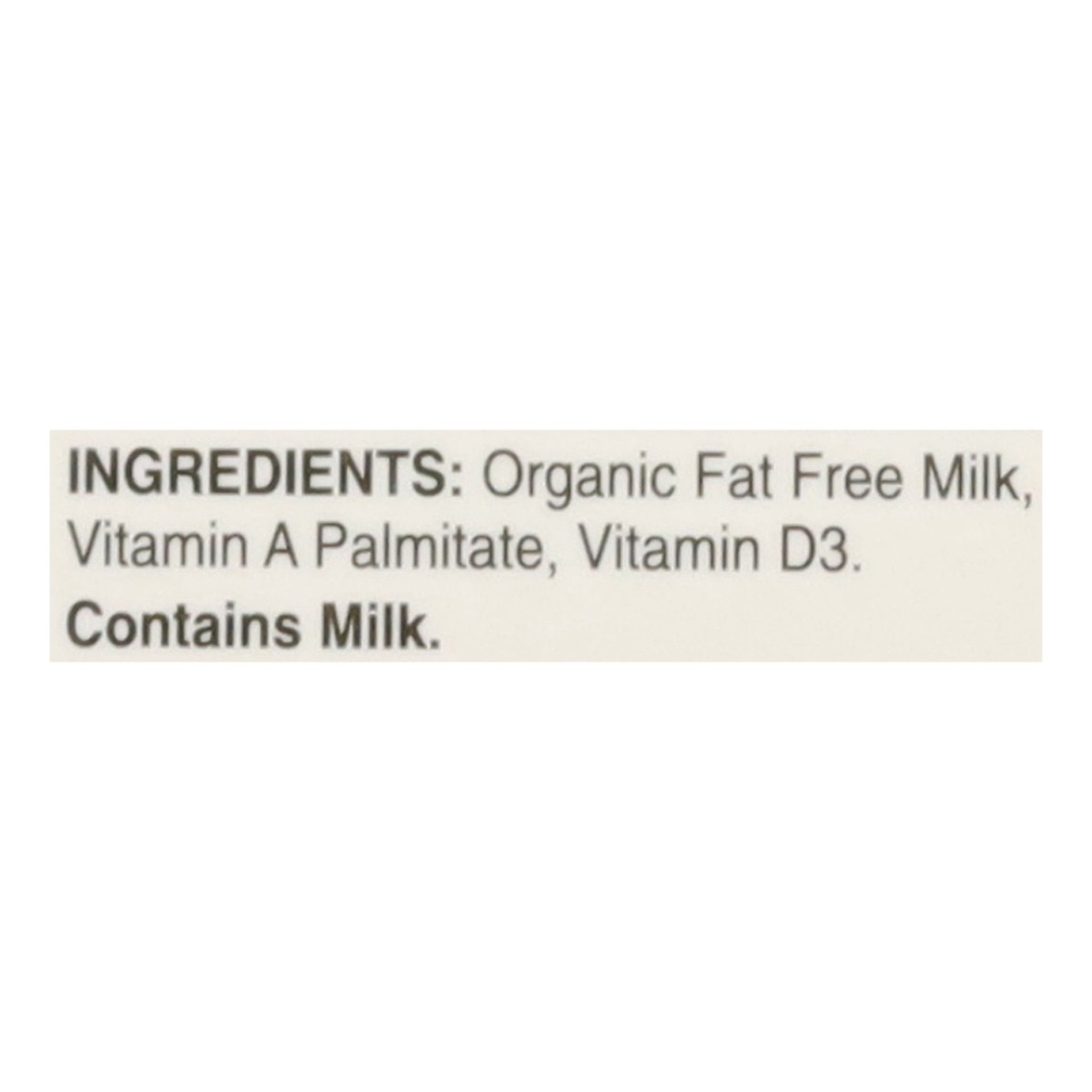 slide 2 of 13, Farmland Organic Fat Free Milk 0.5 gal, 1/2 gal
