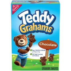 Teddy Grahams Chocolate Graham Snacks