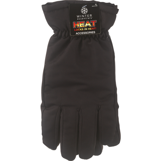 slide 1 of 1, Fall Fest Men's Commuter Glove, Black, 1 ct