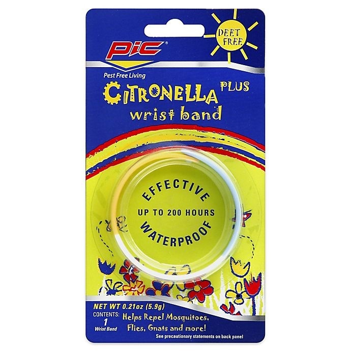 slide 1 of 1, Bugables Wrist Band, Citronella Plus, 1 ct