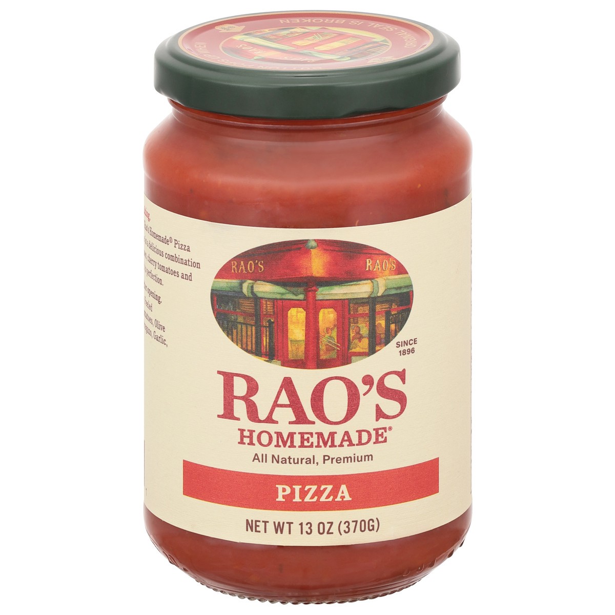 slide 1 of 2, Rao's Homemade Homemade Pizza Sauce 1 13 oz, 13 oz