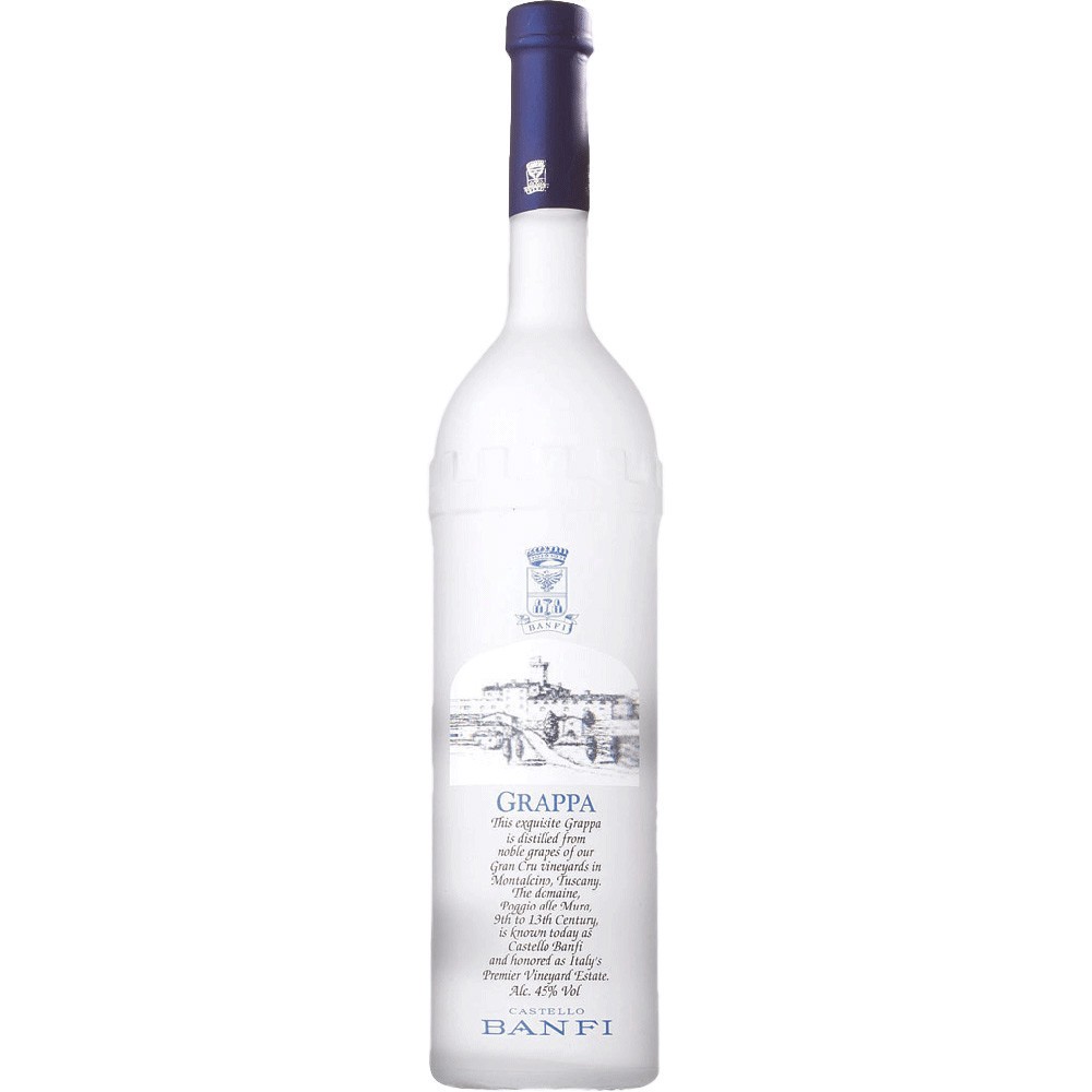 slide 1 of 1, Banfi Grappa Montalcino, 750 ml