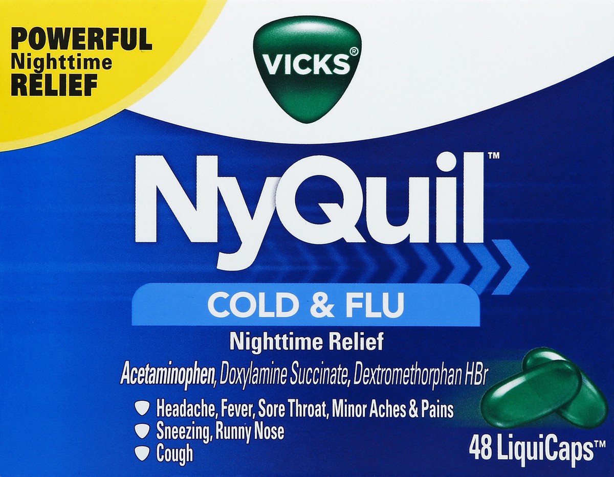 slide 2 of 4, Vicks Cold & Flu 48 ea, 48 ct