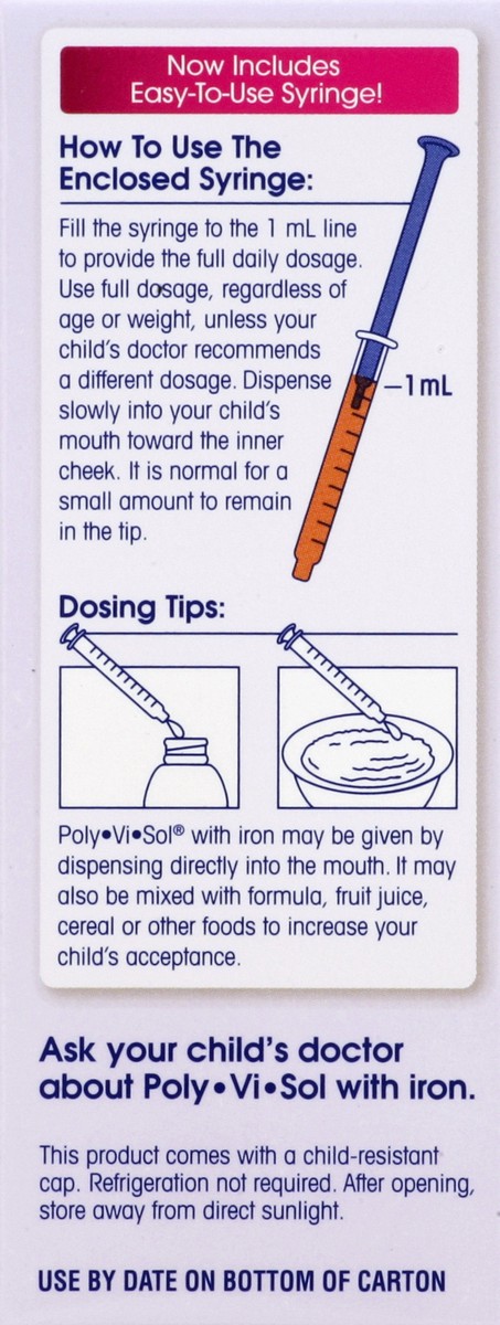 slide 6 of 6, Enfamil Multivitamin 1.67 oz, 1.69 oz