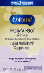 Enfamil Poly Vi Sol Vitamin Drops With Iron - 50 Ml