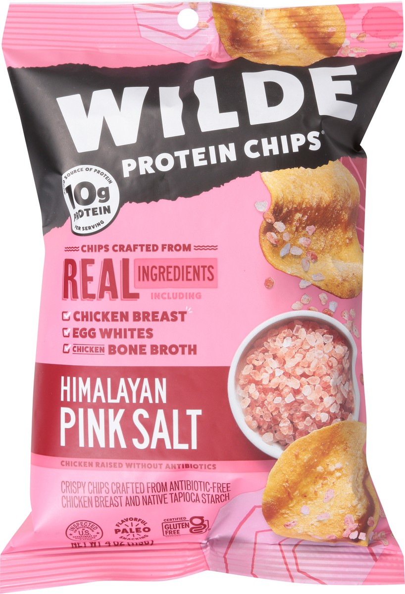 slide 5 of 14, Wilde Protein Chips, Himalayan Pink Salt, 4 oz