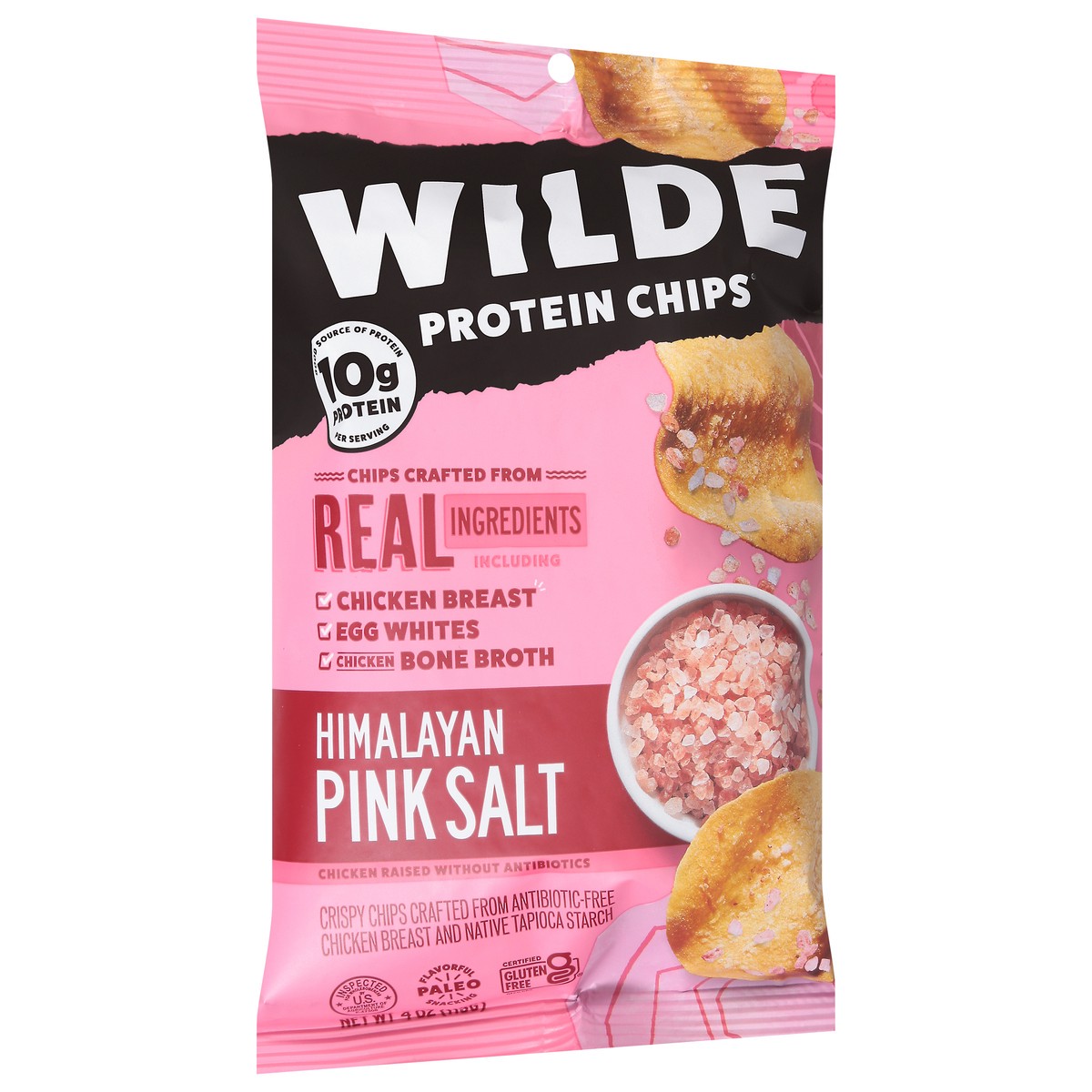 slide 8 of 14, Wilde Protein Chips, Himalayan Pink Salt, 4 oz