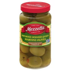 Mezzetta Imported Spanish Queen Martini Olives, Dr. Wt. - 6 oz
