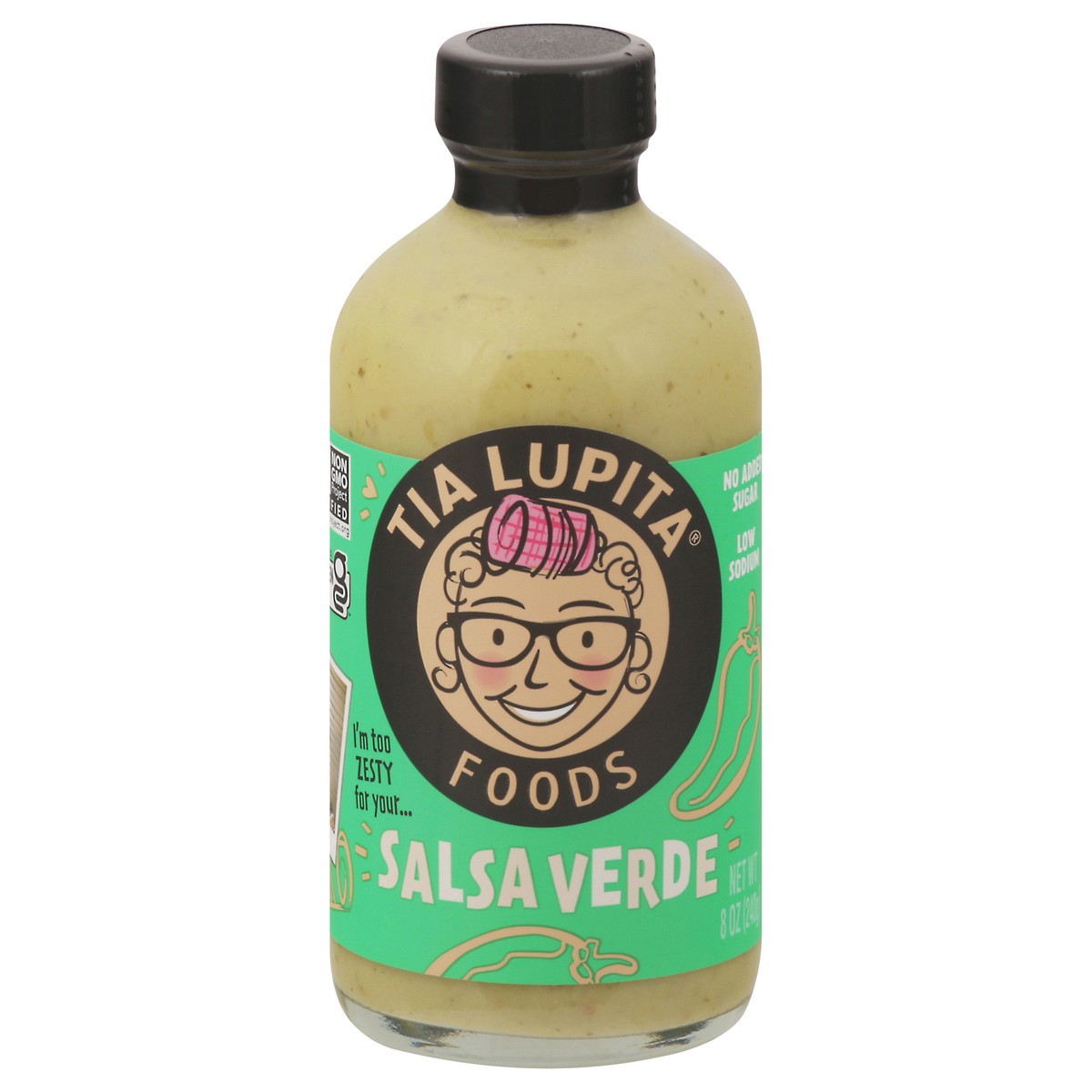 slide 1 of 9, Tia Lupita Foods Salsa Verde 8 oz, 8 oz