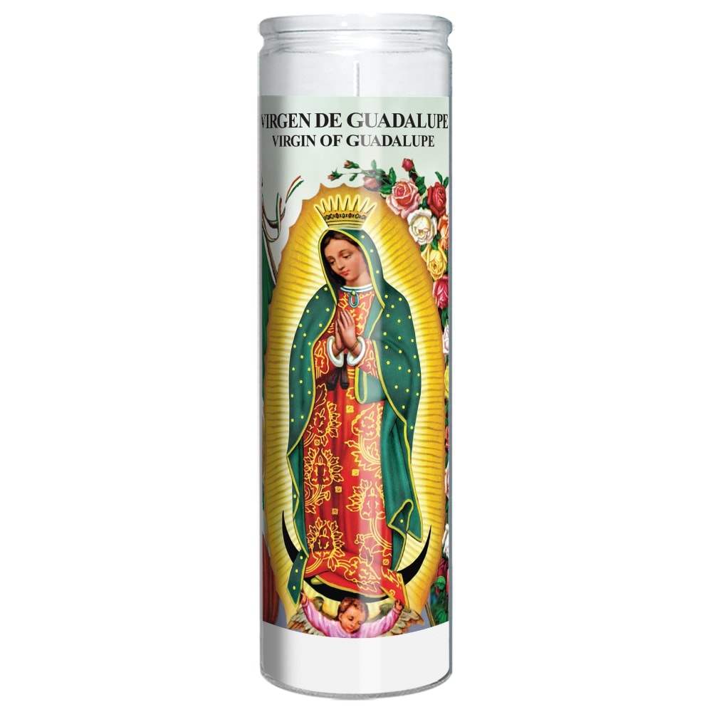 slide 1 of 1, St. Jude Virgen De Guadalupe Candle, 1 ct