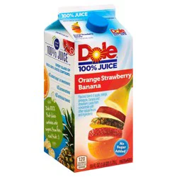 Dole Orange Strawberry Banana 52oz