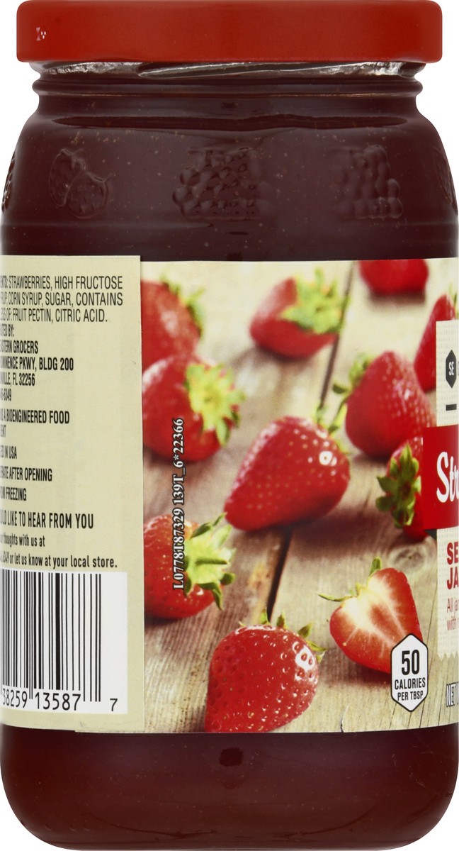 slide 2 of 9, Se Grocers Seedless Strawberry, 18 oz