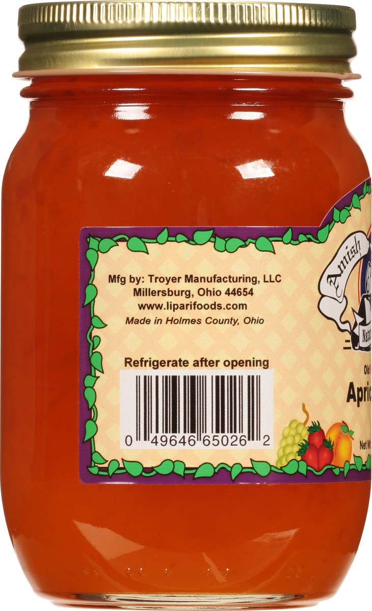 slide 2 of 9, Amish Wedding Old Fashioned Apricot Jam - 18 oz, 18 oz