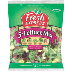 slide 1 of 2, Fresh Express Five Lettuce Mix, 6 oz