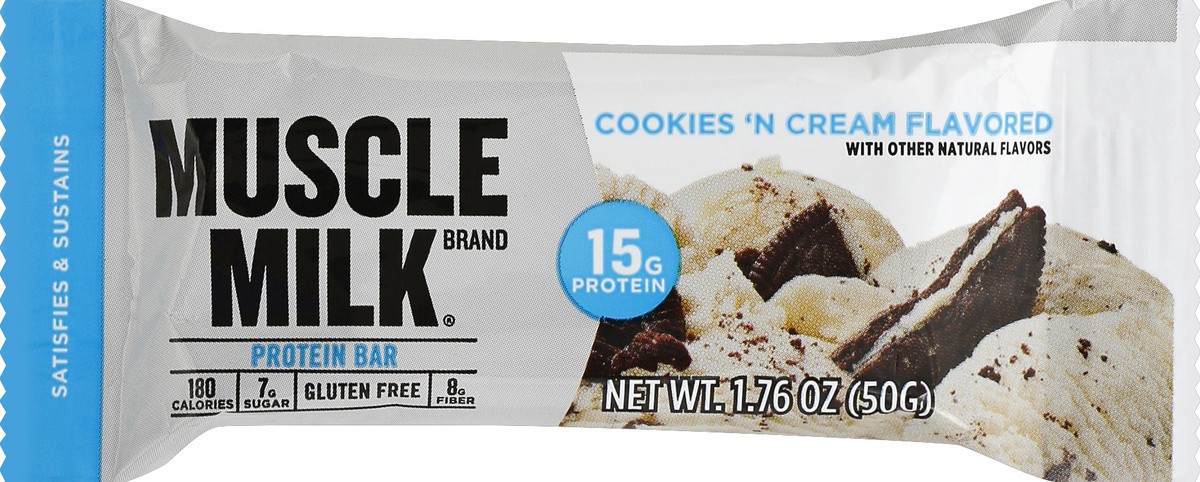 slide 3 of 5, Muscle Milk Fuel Bar, 1.76 oz