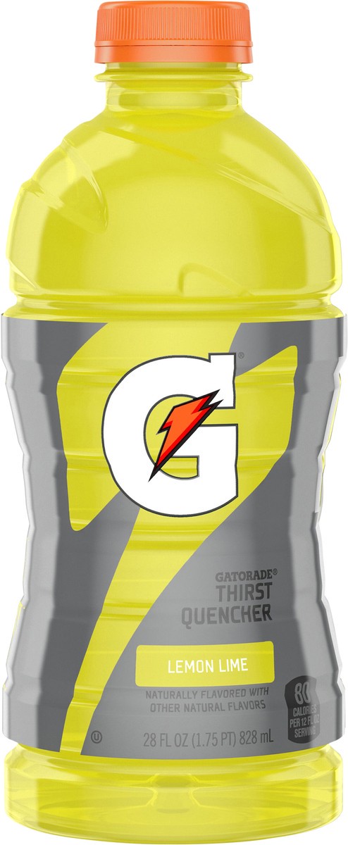 slide 3 of 3, Gatorade Thirst Quencher Lemon Lime - 27 fl oz, 28 fl oz