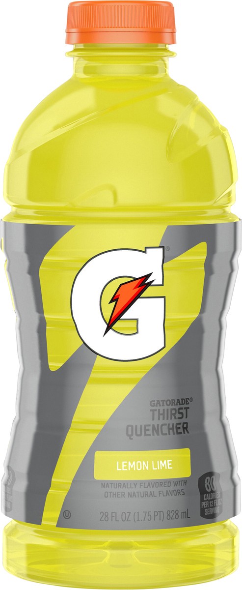 slide 2 of 3, Gatorade Thirst Quencher Lemon Lime - 27 fl oz, 28 fl oz