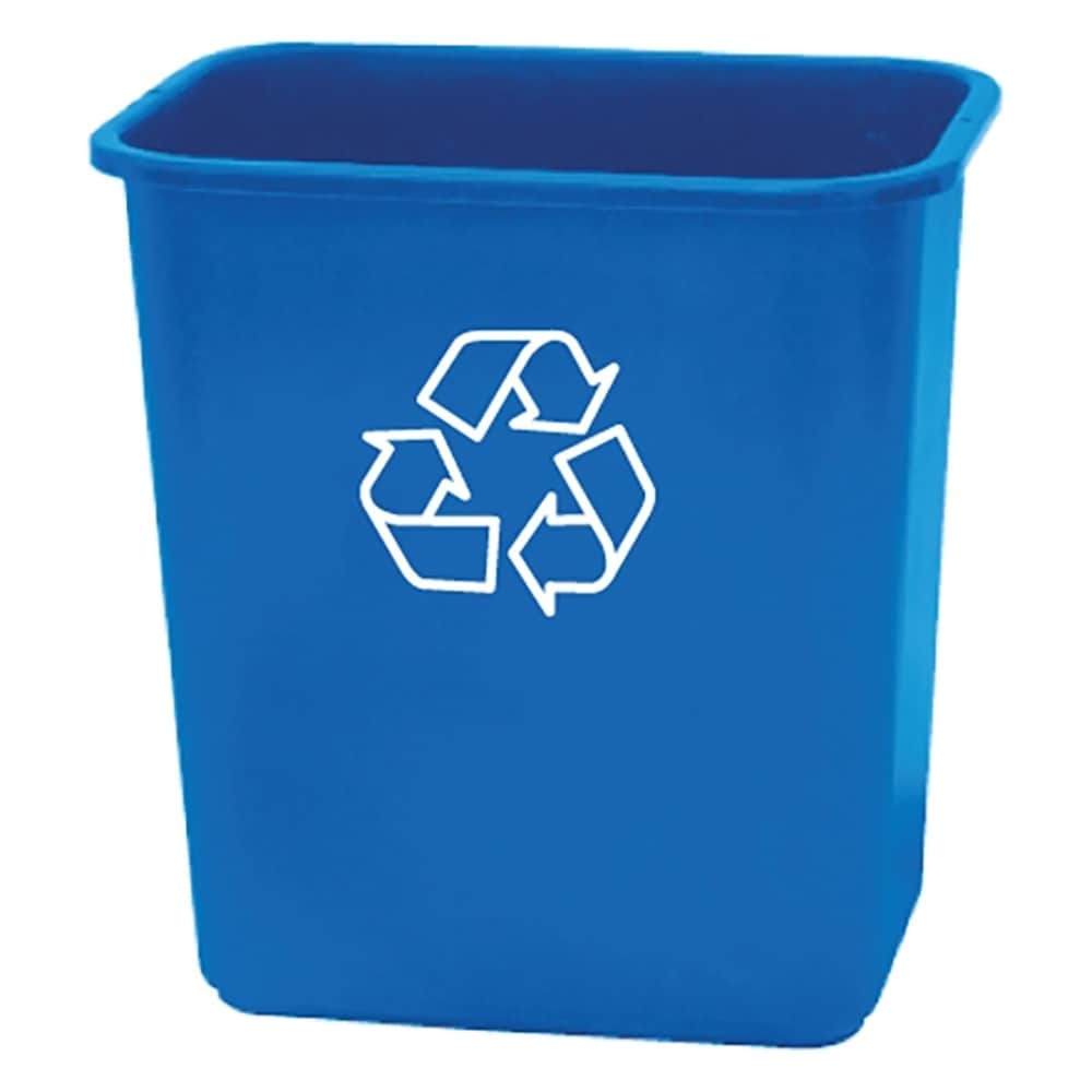 slide 1 of 1, United Solutions United PlasticsRecycling Wastebasket, 1 ct