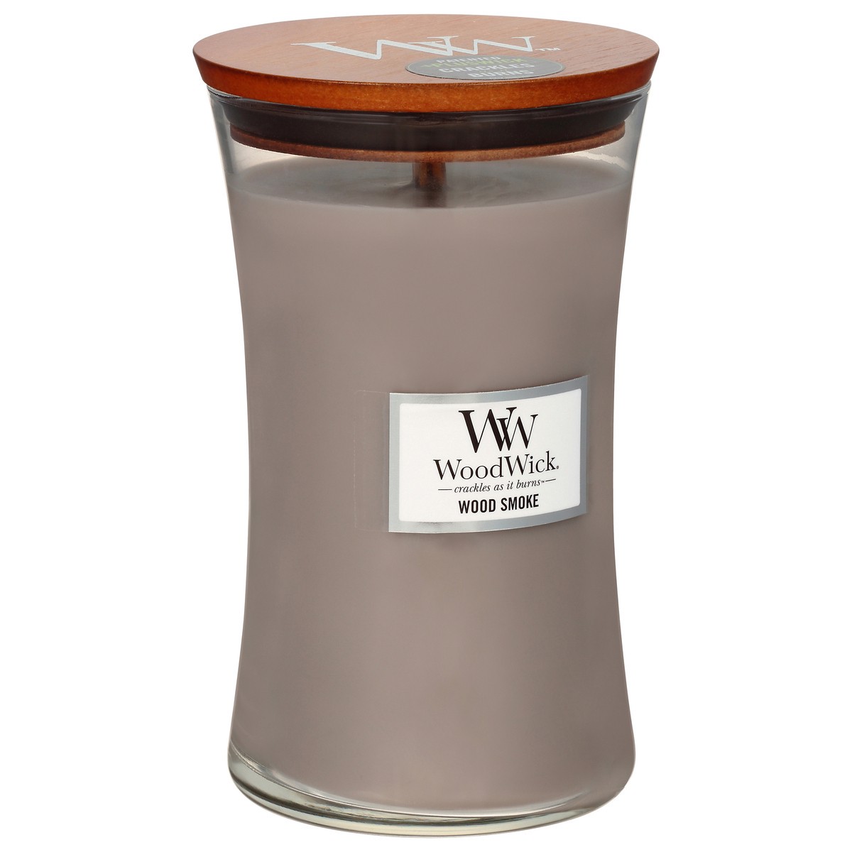 slide 6 of 12, WoodWick Wood Smoke Candle 1 ea, 1 ct