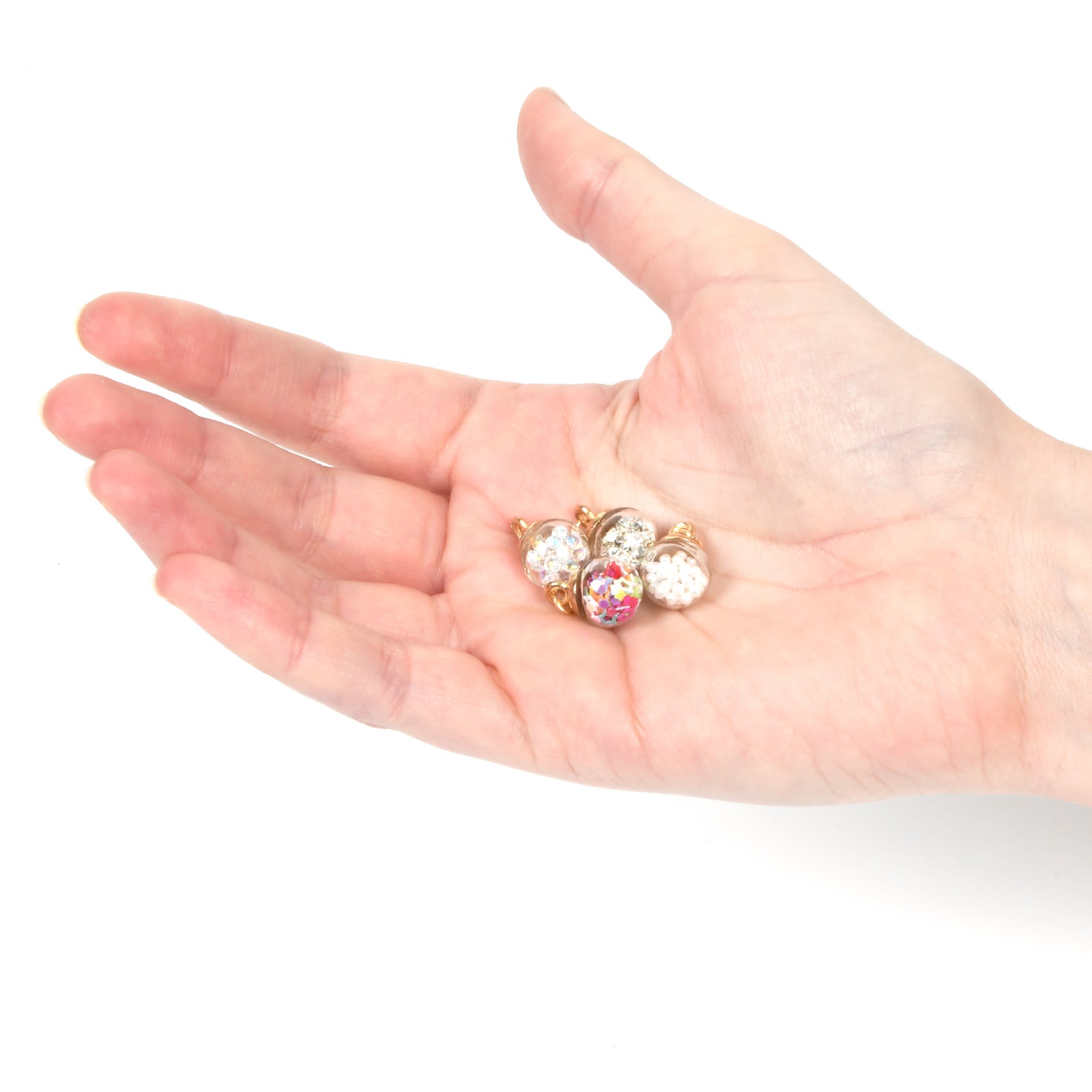 slide 5 of 5, Mixed Shaker Ball Charm Set By Bead Landing, 12mm x 17mm