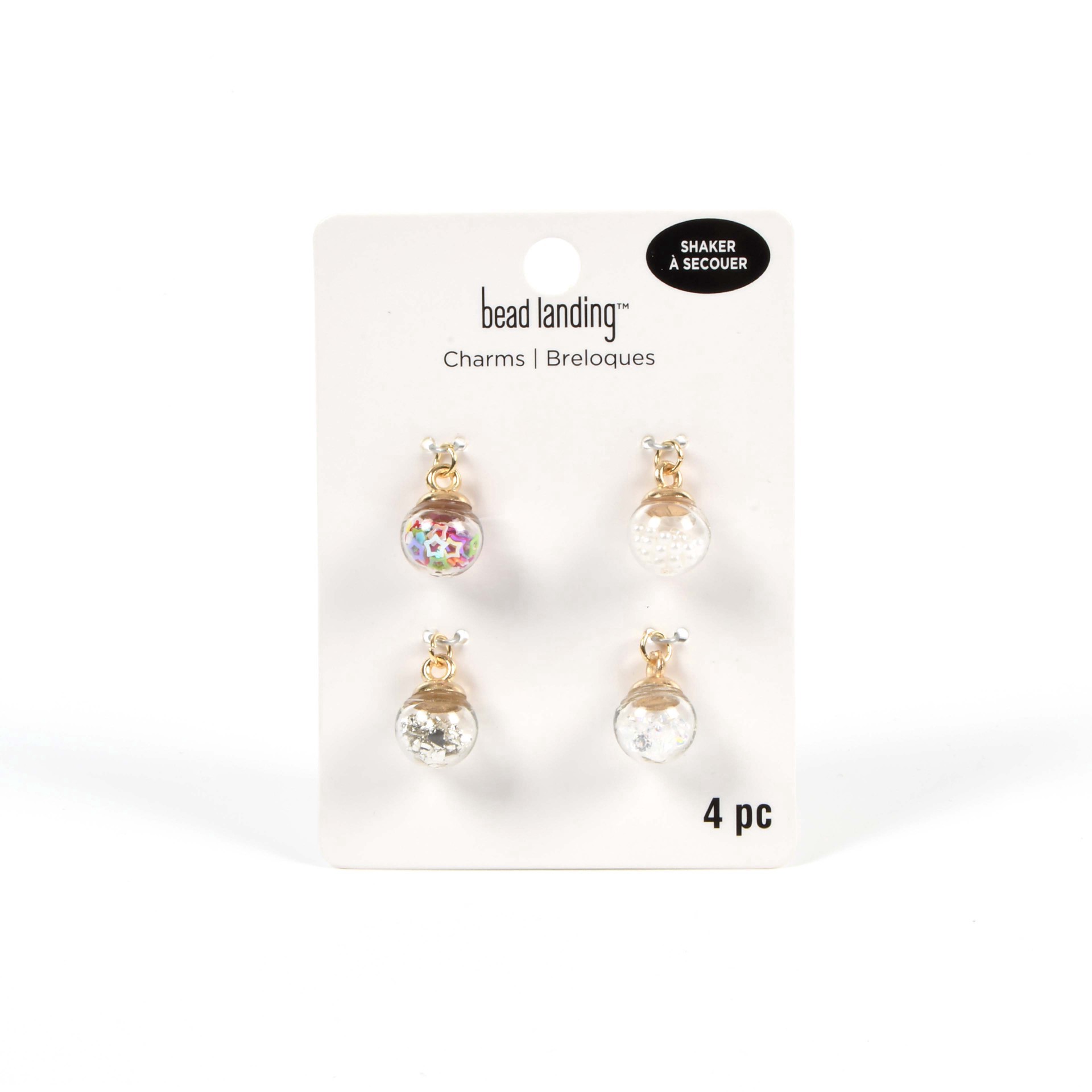 slide 3 of 5, Mixed Shaker Ball Charm Set By Bead Landing, 12mm x 17mm