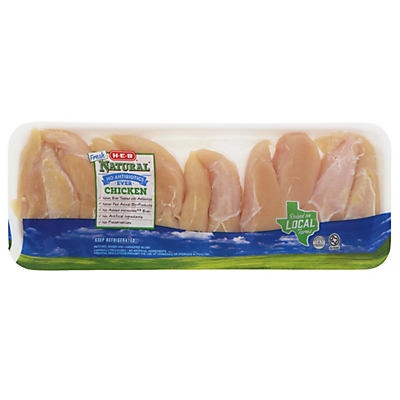 slide 1 of 1, H-E-B Natural Chicken Tenders, 1 ct