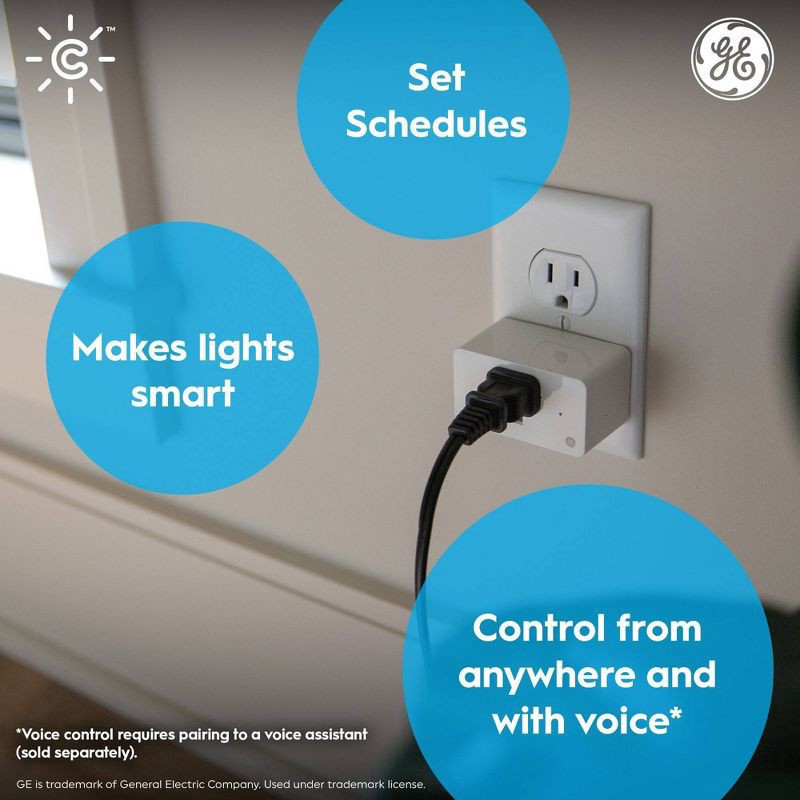 slide 10 of 10, Ge Cync Indoor Smart Plug Works With Amazon Alexa 1 Each, 1 ct