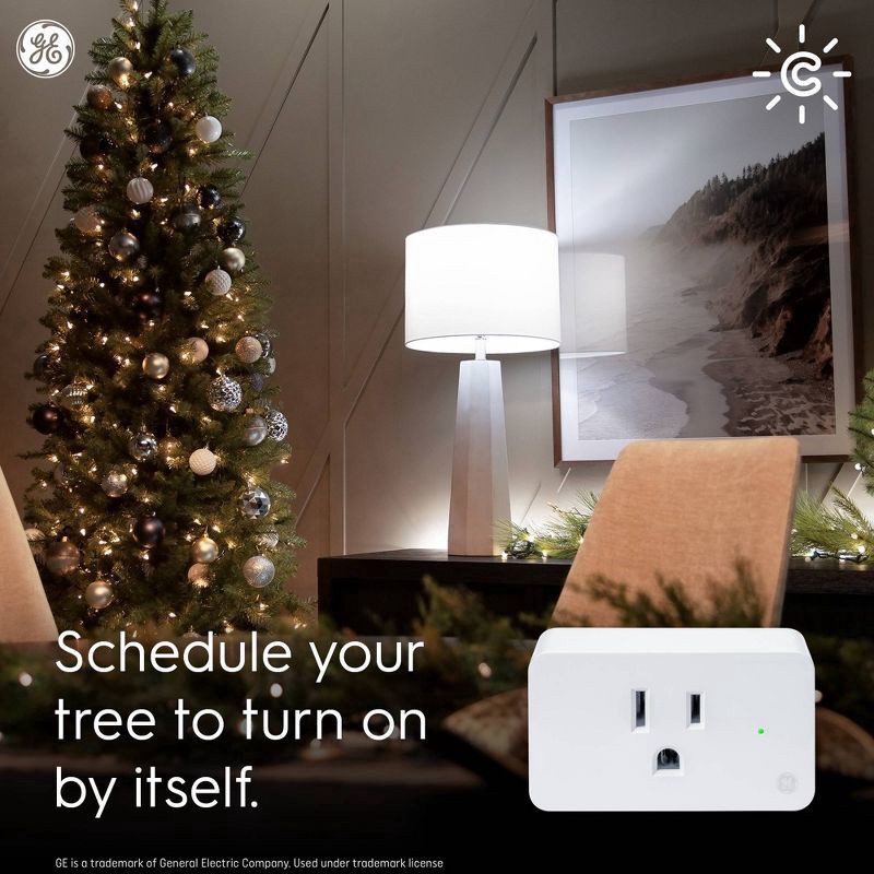slide 3 of 10, Ge Cync Indoor Smart Plug Works With Amazon Alexa 1 Each, 1 ct