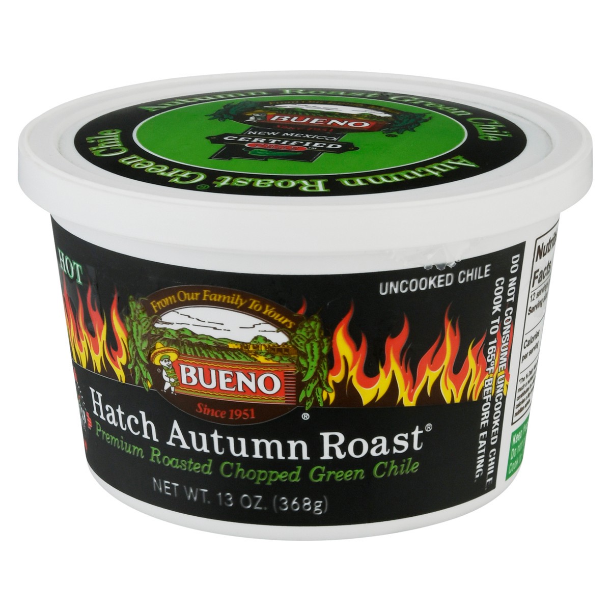 slide 10 of 12, Bueno Foods Bueno Hot Hatch Autumn Roast Green Chile 13 oz, 13 oz