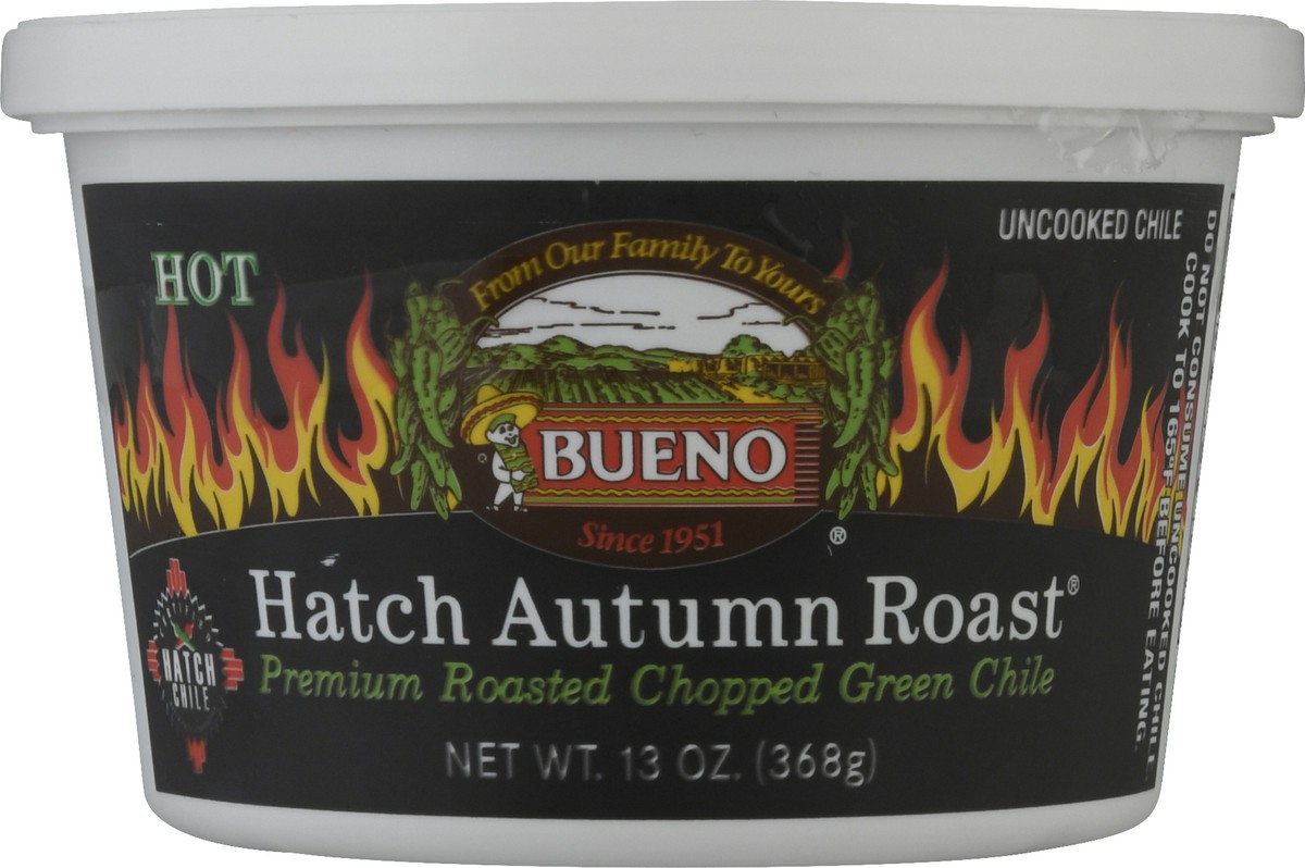 slide 1 of 12, Bueno Foods Bueno Hot Hatch Autumn Roast Green Chile 13 oz, 13 oz