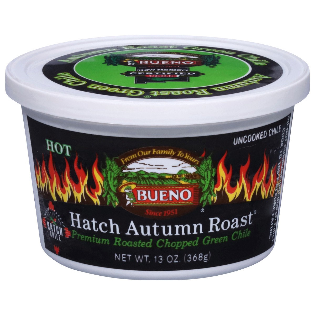slide 1 of 12, Bueno Foods Bueno Hot Hatch Autumn Roast Green Chile 13 oz, 13 oz