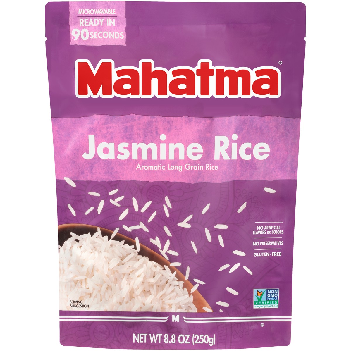 slide 7 of 9, Mahatma Jasmine Rice, 8.8 oz