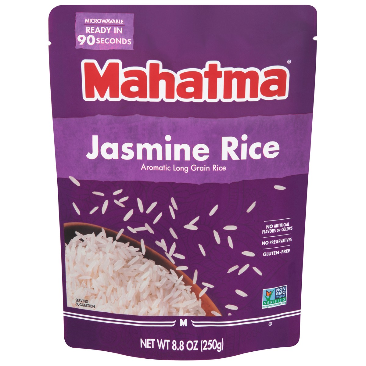 slide 1 of 9, Mahatma Jasmine Rice, 8.8 oz