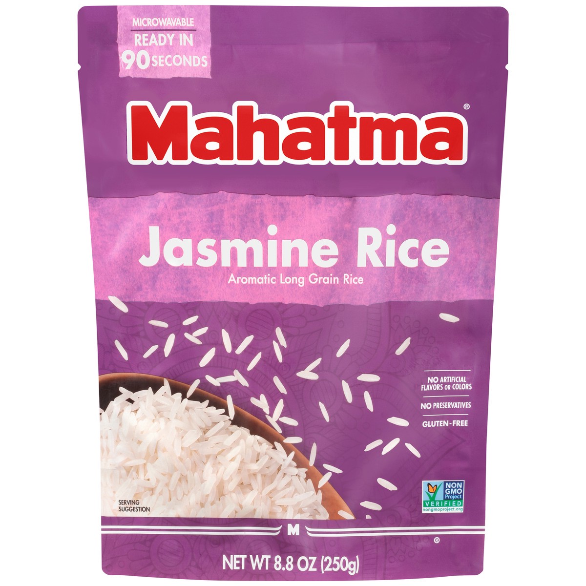 slide 8 of 9, Mahatma Jasmine Rice, 8.8 oz