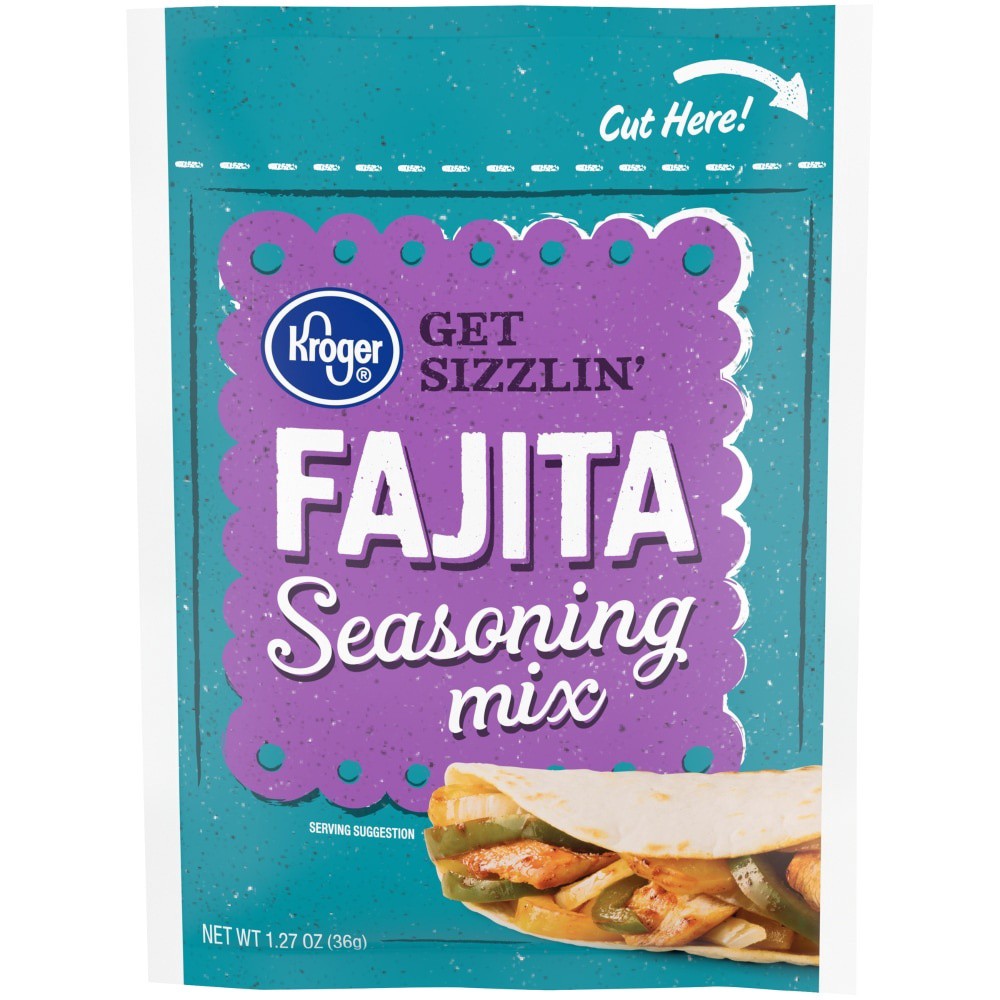 slide 1 of 2, Kroger Fajita Seasoning Mix, 1.27 oz