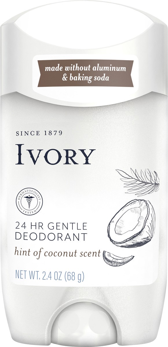 slide 3 of 3, Ivory Hint of Coconut Scent Dedoorant 2.4 oz, 2.4 oz