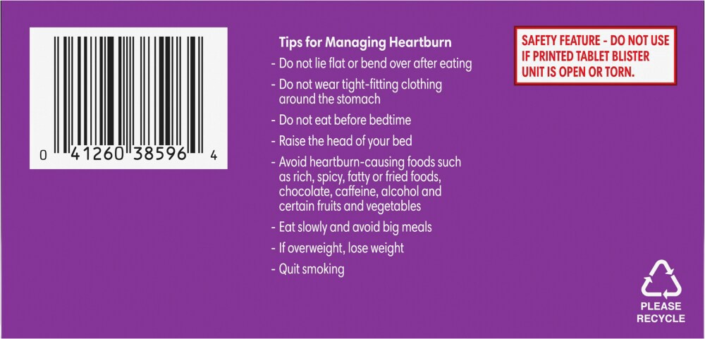 slide 6 of 6, Kroger Omeprazole Strawberry Flavor Acid Reducer Tablets 20Mg, 42 ct
