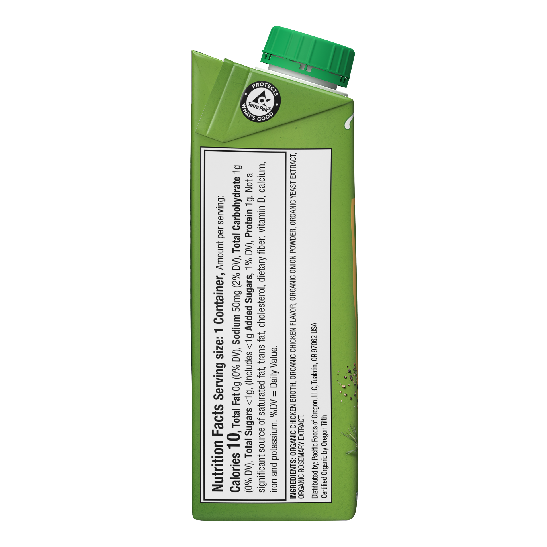 slide 2 of 5, Pacific Foods Low Sodium Organic Free Range Chicken Broth, 8 oz